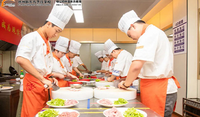 徐州新东方职业学校中餐实训