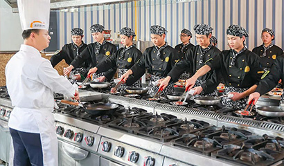 徐州新东方职业学校中餐实训